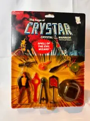 1982 Remco The Saga Of Crystar SPELL OF EVIL WIZARD Mini Playset Factory Sealed