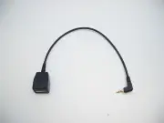 RJ9 Modular Socket Female to 2.5mm Plug Cable for Polycom 320 321 330 331 Phones