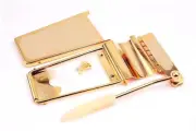 Long Gold Lyre Vibrola Guitar Tailpiece for Vintage Gibson SG® TP-3680-002