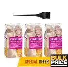 L'Oreal Casting Creme Gloss 1021 Light Pearl Blonde Hair Color 3-Pack