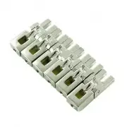 Floyd Rose Original Saddle Set (6) Chrome FROBSSCP