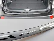For Toyota Highlander 2023 Car Accessories Rear Bumper Protector Scuff Cover