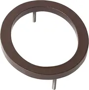 Montague Metal Products MHN-16-F-AC1-0 Solid Aluminum Modern Floating Address House Numbers, 16", Powder Coated Antique Copper