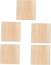 5pcs Wooden Picture Frame DIY Clay Painting Frame for Boys and Girls Unfinished Craft Frames Blank Canvas for Photographs Art Projects