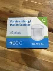 2gig eSeries 2GIG-PIR1e-345 Encrypted Infrared Motion Detector
