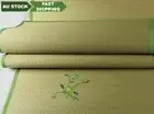 Natural grass bed mat cool mat grass foldable mat sheet rug floor mat light 折叠草席