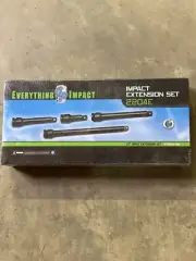 Grey Pneumatic GRE2204E 1/2" Drive 4 Piece Impact Extension Set