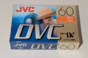JVC MiniDV Video Tape DVM60ME 60 min SP / 90 min LP NEW old stock. Condition is