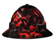 Cool Hard Hats Unisex FURY RED Pro Choice Wide Brim Safety Hard Hat