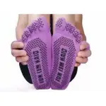 COTTON YOGA TOE COLORFUL NON SLIP FULL GRIP SOCKS 2PAIRS