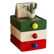 3pcs Premium Desktop Organizer Drawer Set Efficient Office and Home Storage