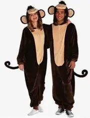 Monkey - Zipster Jumpsuit - One-Piece - Costume - Adult - 2 Sizes