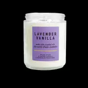 Bath & Body Works White Barn Lavender Vanilla Scented Candle