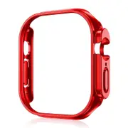 Nevenka PC Protective Frame for Apple Watch 8 Ultra-Red