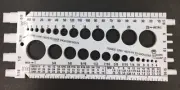 Bolt Nut Screw Thread Fastener Gauge Checker Metric & Standard. Measure A Screw