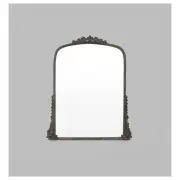 Audrey Medium Arch Mirror, Black