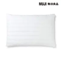 在飛比找momo購物網優惠-【MUJI 無印良品】消臭加工表布可水洗低反發枕 43×63