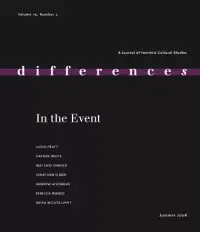 在飛比找博客來優惠-Differences: In The Event