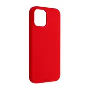 iPhone 14 Plus Soft Silicone Case Cover: Durable, Shock-Proof, Drop-Proof, Smooth Silky Exterior - Red