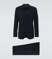 [Giorgio Armani] Giorgio Armani Wool suit AU 87 blue