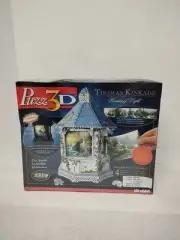 Wrebbit 250-Pc 3D Puzzle Thomas Kinkade “The Gazebo” 4 Scenes-New