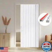AJAZZ 100% Blackout Accordion Door Curtain for Door Folding Door Patio Door C