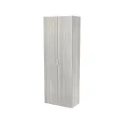 Lugna 2048 x 750 x 380mm Mist 3 Shelf 3 Drawers Double Door Storage Cabinet
