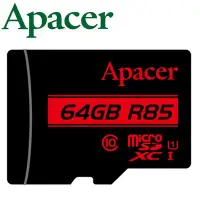 在飛比找Yahoo!奇摩拍賣優惠-Apacer 宇瞻 64GB 64G 85MB/s micr