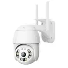 US Plug White 1080P Smart WiFi Camera System Waterproof Wireless Monitor Cam Set