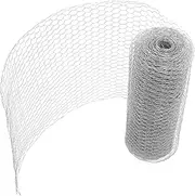 PHENOFICE 1 Roll Hexagonal Chicken Wire Net Durable Mesh Wire Fencing for Poultry Livestock Lightweight Material Safe Design for Garden Use