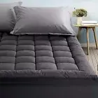 Bedding 1000GSM Bamboo Matress Topper King, Bamboo Charcoal Filling 5cm Thick Pi