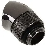 Bitspower G1/4" Black Sparkle Rotary 30-Degree IG1/4" Extender [BP-BS30R]