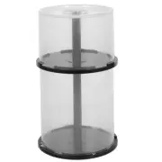 2pcs Cd/Dvd Cake Box 50 Disc 100 Disc Capacity Storage Containers Empty