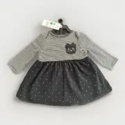 Carter’s Halloween Black Cat Tulle Dress Bloomers Set, Infant Baby Girl 0-3M NEW