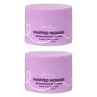 2x Oh Flossy Skincare 50ml Whipped Wonder Shimmering Body Custard/Cream Lotion