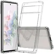 Blacktech Thick Silicon Case for Google Pixel 7 Pro 5G - Clear