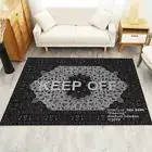 Virgil Abloh White Keep Off Rug, Popular Carpet, Exhibition Rug, Off-white