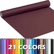 PerkHomy Wine Red Kraft Paper Roll 17.5" x 960" (80') for Gift Wrapping Bouquet Flower Kids Art Painting Craft Writing Packaging Shipping 80GSM 55LB (Wine Red, 17.5" x 80')