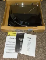 NEW Ion EZ Vinyl/Tape Converter Record Player Turntable (Missing Power Adapter)