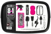 Muc-Off 8-in-1 Cleaning Kit: Tub with 8 Pieces Nano Tech Bike Cleaner