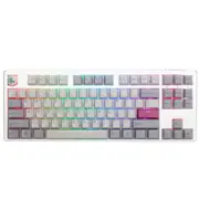 Ducky One 3 Mist Grey RGB TKL Hot-Swap Keyboard Cherry Silver