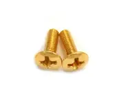 003-5824-049 Gold Metric Lever Switch Screws for Box Switches