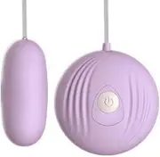 Mini Portable Small Shell Vibrating Egg Female Massage Stick Adult Product Light Purple
