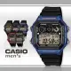 CASIO 卡西歐 電子液晶 計時碼錶 防水100米 橡膠手錶 藍色(AE-1300WH-2A)