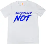 [Quirkipedia] Definitely NOT Cricket IPL Mens Tshirts, White, 38