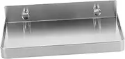 HOUDERCO Stick Wall Shelf Small Wall Mounted Adhesive Phone Holder for Bathroom Storage Organizer for Wipes and Essentials Finish