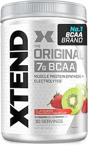 Scivation Xtend BCAA Powder, Branched Chain Amino Acids BCCAs, Strawberry kiwi, 30 Servings'