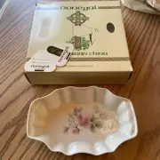 Vintage Donegal® China Ireland Irish Parian #9096 Roses Trinkets DISH #H