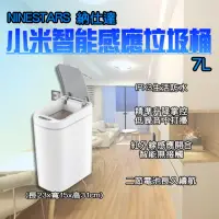 在飛比找momo購物網優惠-【小米】納仕達智能感應垃圾桶7L(感應式垃圾桶 垃圾桶 垃圾