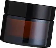 Cosmetic Jar, Brown Light Proof Makeup Sample Container for Cream (30g)